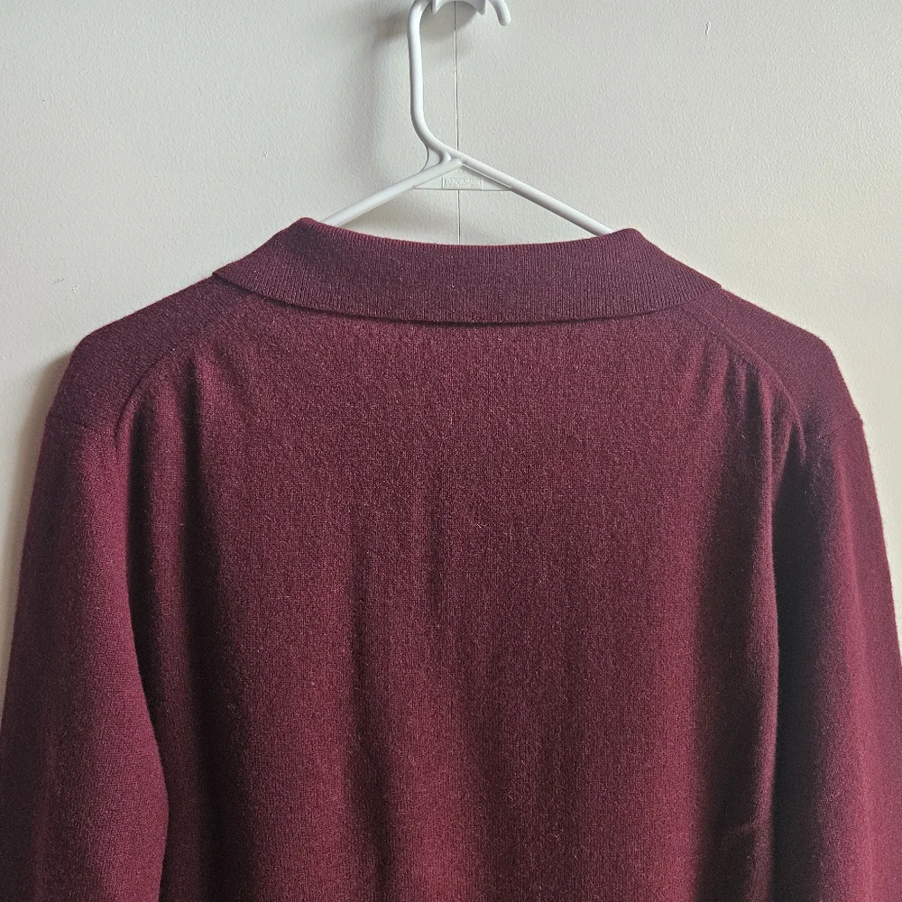 Black Brown 100% Cashmere Pullover Sweater in Men's L - Picture 10 of 16